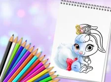 Cute Animals Coloring Book